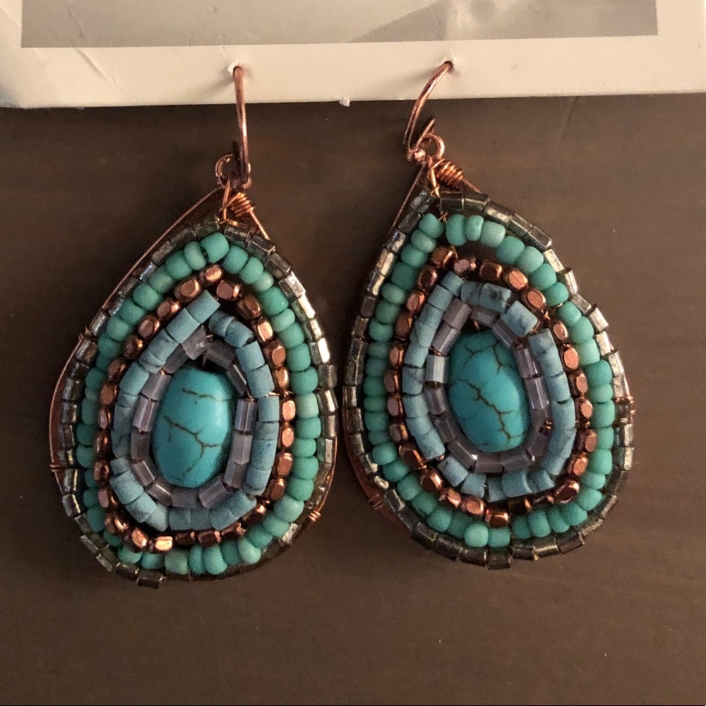 🆕 Anthropologie Beaded Earrings